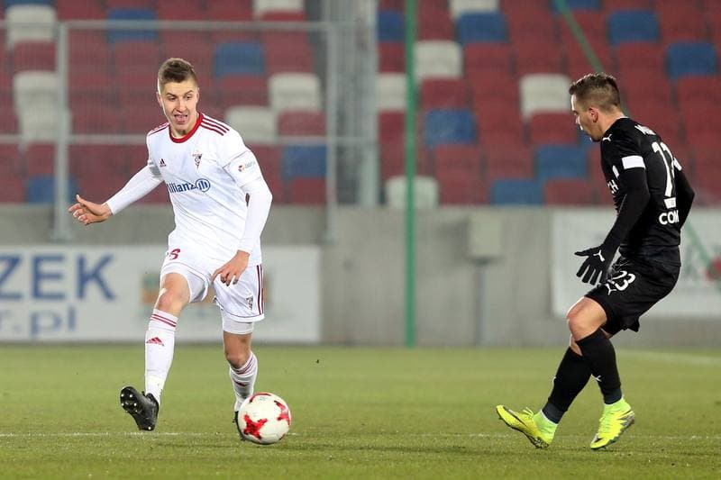 Football. Lotto Ekstraklasa. Gornik Zabrze - Cracovia Krakow. 18.12.2017