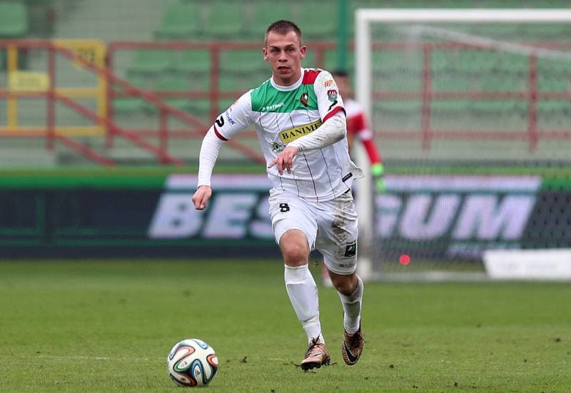 Football. I Liga. GKS Belchatow - Zaglebie Sosnowiec. 10.04.2016