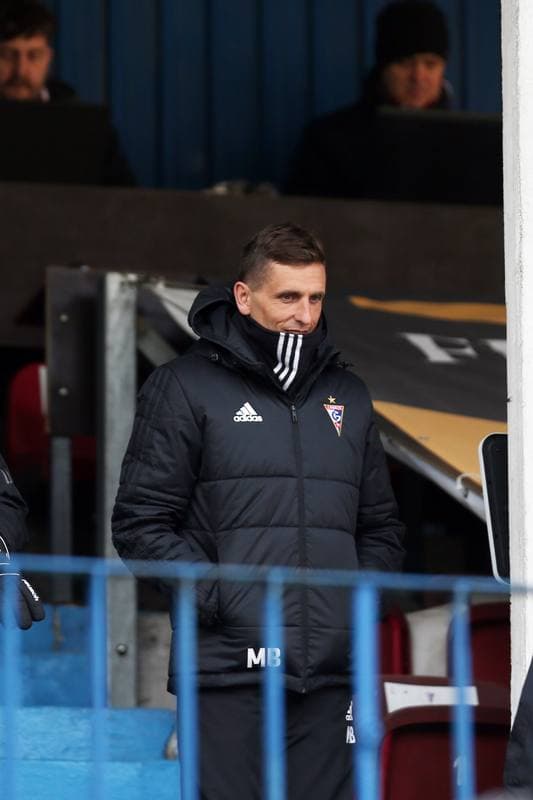 Football. Sparing. Gornik Zabrze - Zemplin Michalovce. 03.02.2018