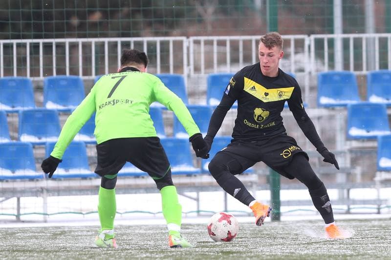 Football. Sparing. GKS Katowice - Rozwoj Katowice. 24.02.2018