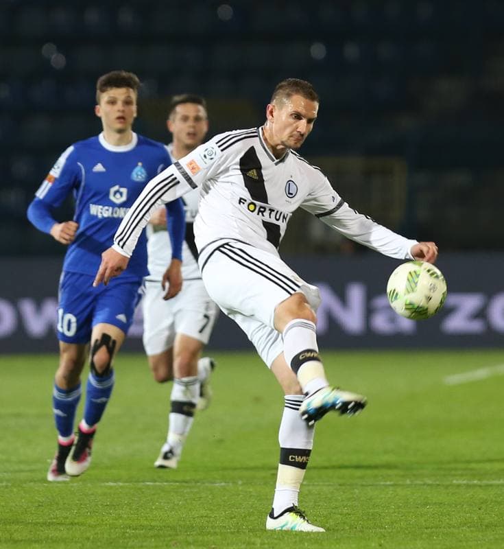 Football. Ekstraklasa. Ruch Chorzow - Legia Warsaw. 19.04.2016