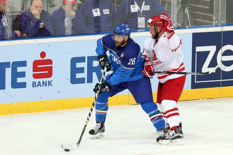 Ice Hockey. World Championship Division 1A. Italy - Poland. 23.04.2016