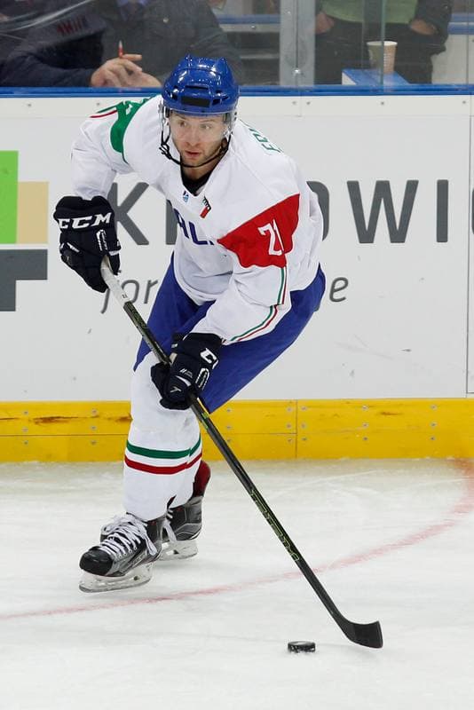 Ice Hockey. World Championship Division 1A. Slovenia - Italy. 24.04.2016