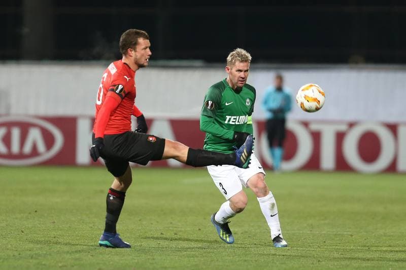 Football. UEFA Europa League. FK Jablonec - Stade Rennais FC. 29.11.2018