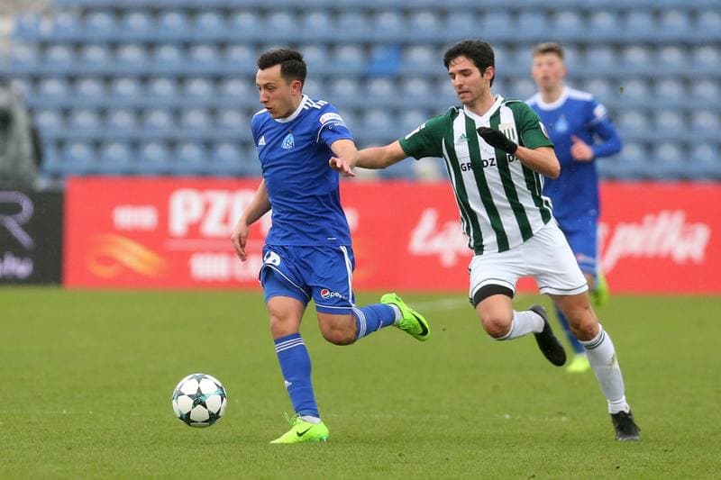 Football. II Liga. Ruch Chorzow - Olimpia Grudziadz. 10.03.2019