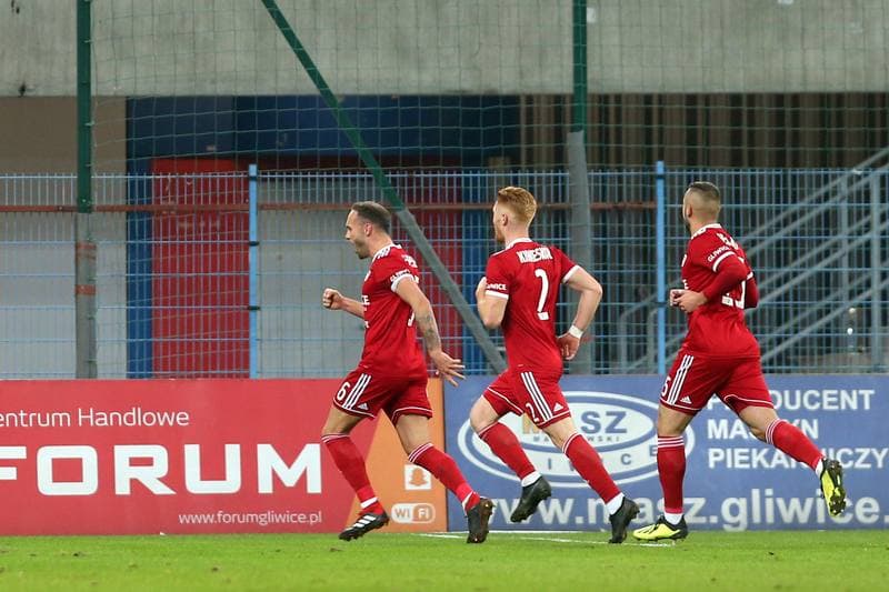 Football. Lotto Ekstraklasa. Piast Gliwice - Jagiellonia Bialystok. 21.12.2018