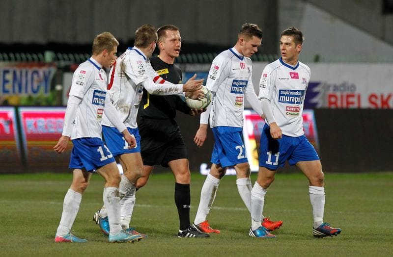 Football. Polish Cup. Podbeskidzie Bielsko Biala - Legia Warsaw. 01.04.2015