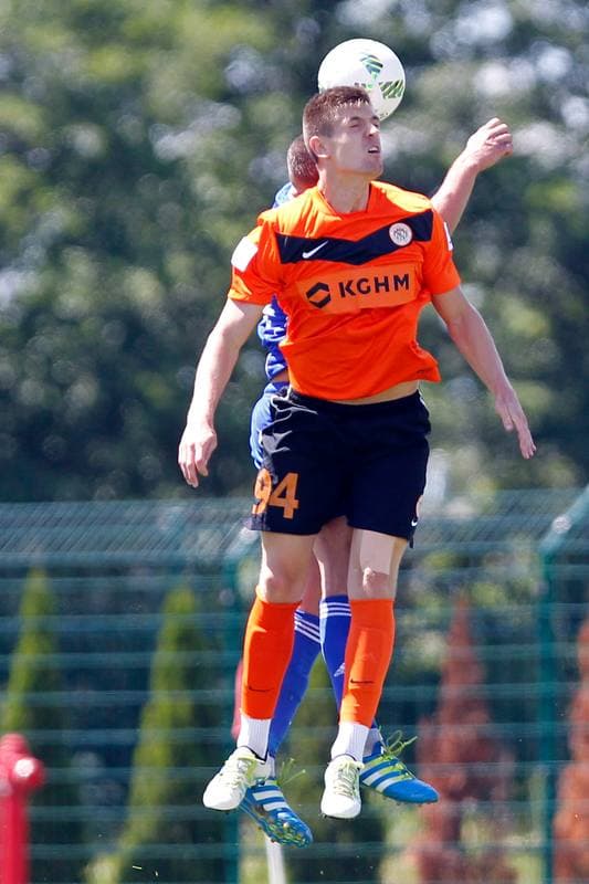 Football. Sparing. Zaglebie Lubin - Ruch Chorzow. 18.06.2016