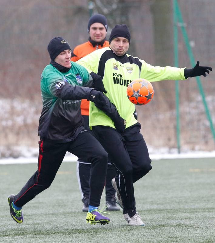 Football. Sparing. Energetyk ROW Rybnik - Rozwoj Katowice. 29.01.2014