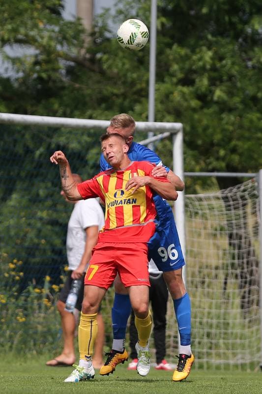 Football. Sparing. Bruk-Bet Termalica Nieciecza - Korona Kielce. 25.06.2016