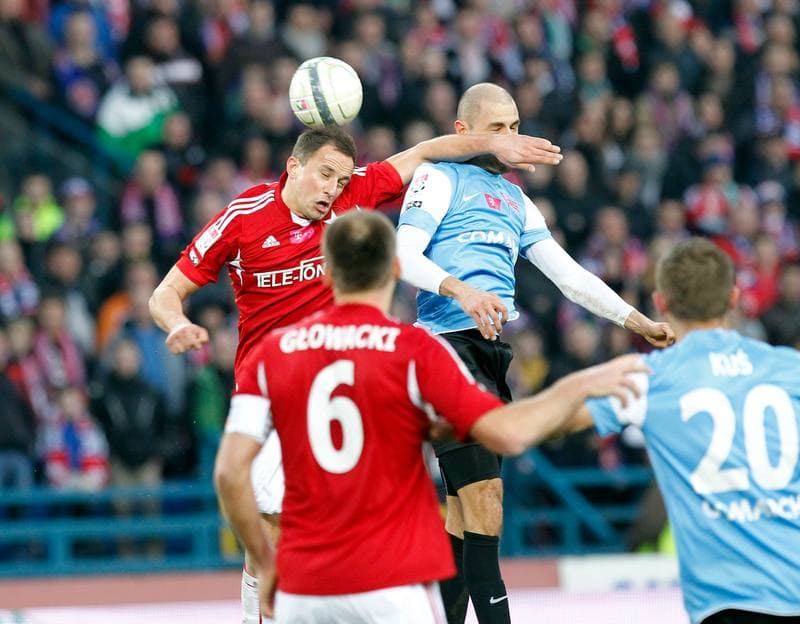 Football. PKO BP Ekstraklasa. Wisla Krakow - Cracovia Krakow. 29.11.2015
