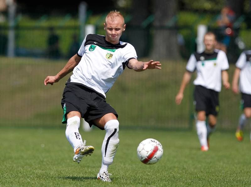 Football. III Liga Opolsko - Slaska. Grunwald Ruda Slaska - GKS Jastrzebie. 09.08.2014