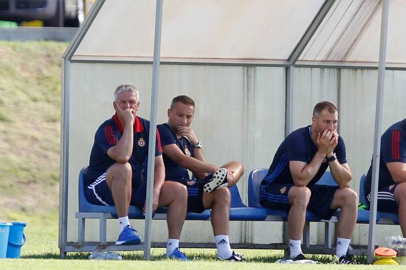 Football. Sparing. MFK Karvina - Wisla Krakow. 05.07.2016
