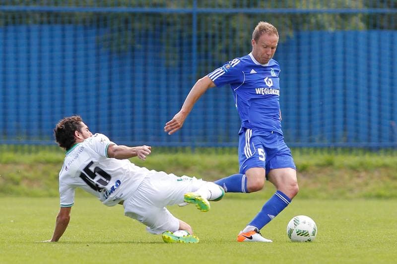 Football. Sparing. Ruch Chorzow - Karpaty Lwow. 09.07.2016