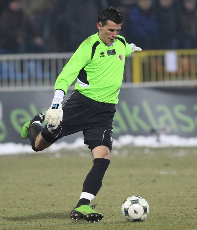 Football. Ekstraklasa. Odra Wodzislaw - Piast Gliwice. 12.03.2010