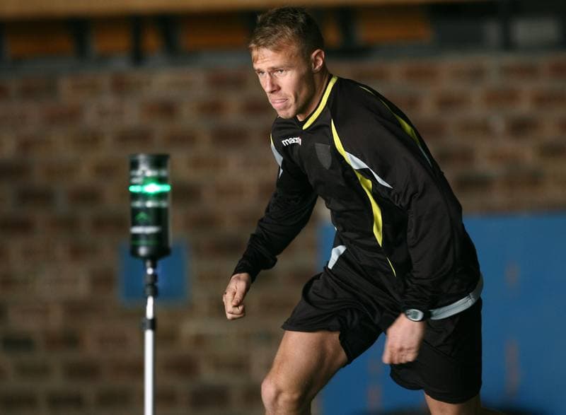 Football. GKS Katowice. Training. 19.01.2015