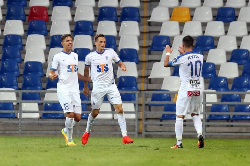 Football. Polish Cup. Podbeskidzie Bielsko-Biala - Lech Poznan. 09.08.2016