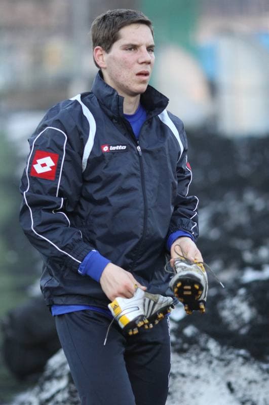 Football. Ruch Chorzow. Training. 05.09.2012