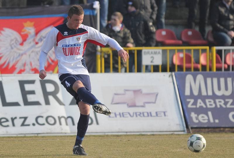 Football. I liga. Piast Gliwice - Odra Wodzislaw Slaski. 05.03.2011