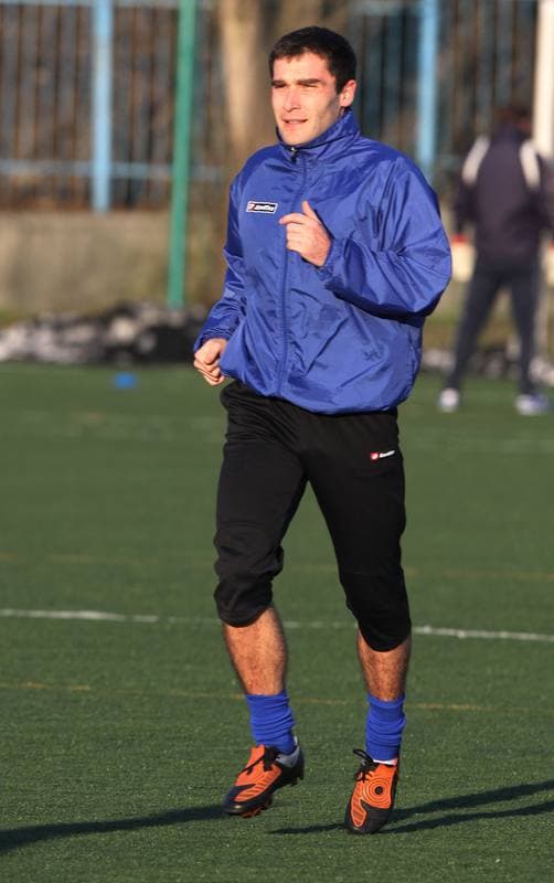 Football. Ruch Chorzow. Training. 05.09.2012