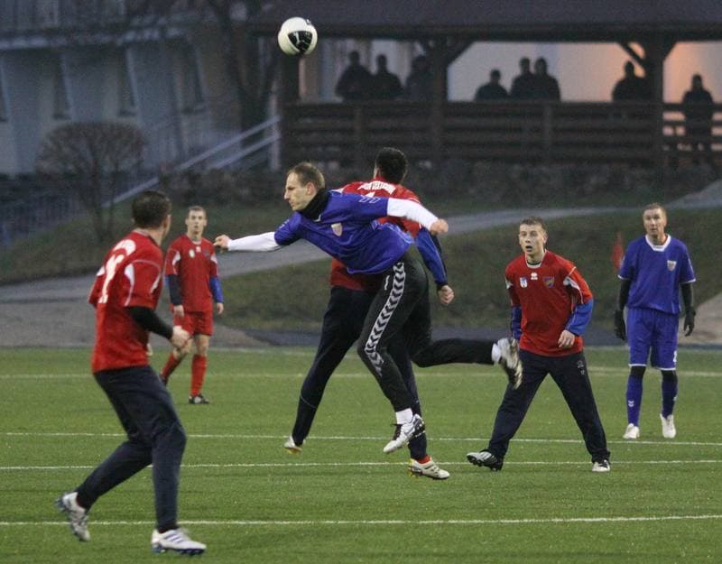 Football. Sparing. Polonia Bytom - Rakow Czestochowa. 19.01.2011