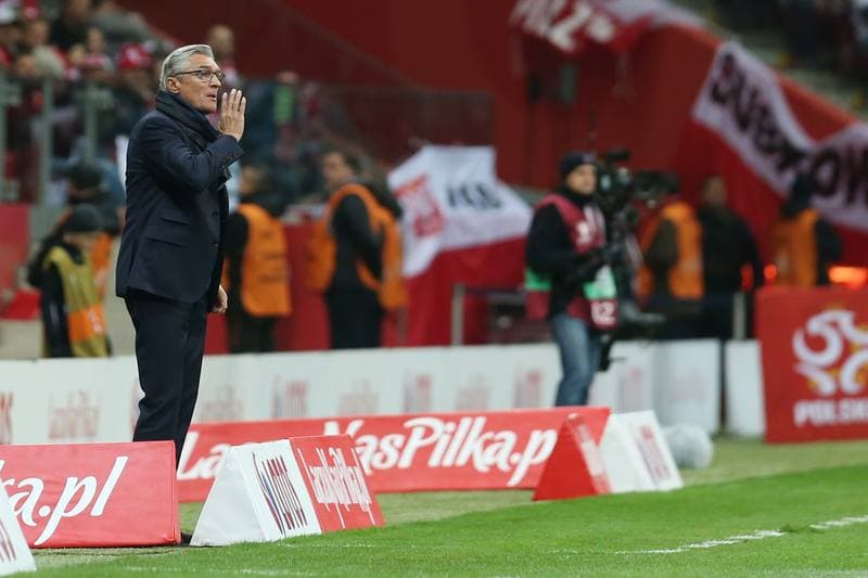 Football. World Cup Qualifiers. Poland - Denmark. 08.10.2016