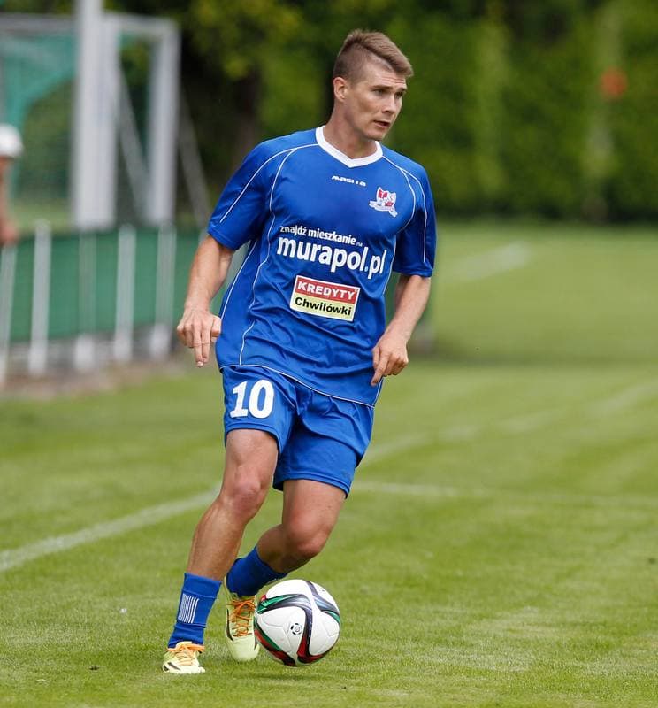Football. Sparing. Podbeskidzie Bielsko Biala - LZS Piotrowka. 24.06.2015