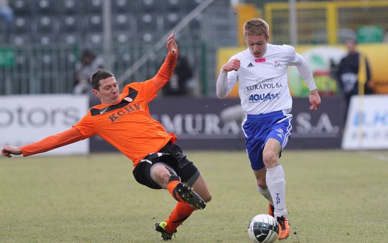 Football. T-Mobile Ekstraklasa. Podbeskidzie Bielsko-Biala - Zaglebie Lubin. 25.02.2012
