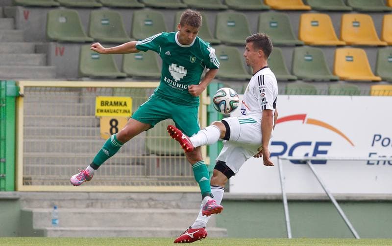 Football. Friendly Match. GKS Belchatow - GKS Katowice. 21.02.2015