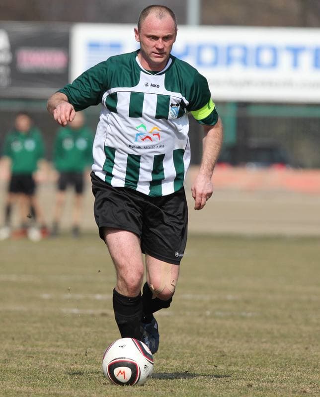 Football. II liga. ROW Rybnik - Baltyk Gdynia. 18.03.2012