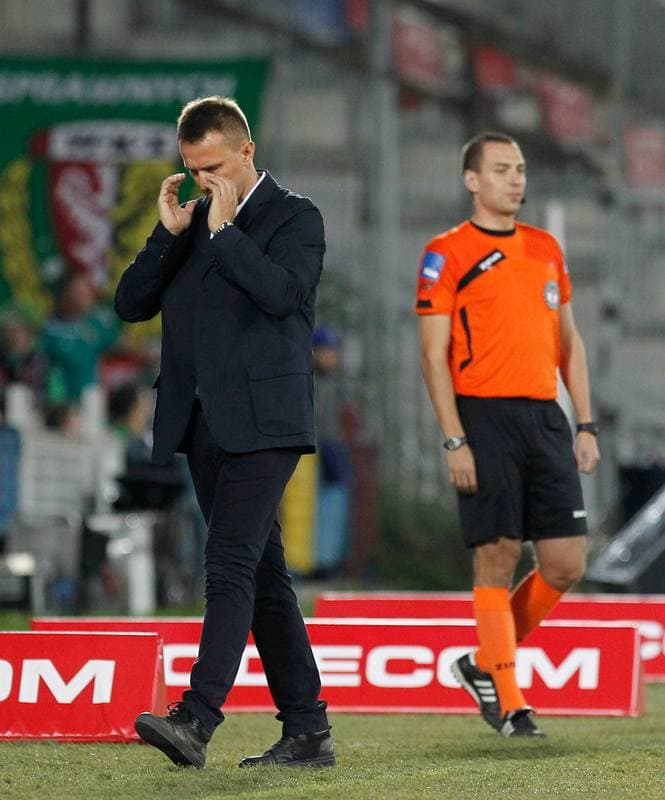 Football. PKO BP Ekstraklasa. Gornik Zabrze - Slask Wroclaw. 18.09.2015