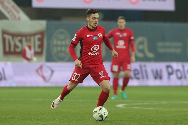 Football. Lotto Ekstraklasa. Piast Gliwice - Cracovia Krakow. 18.11.2016