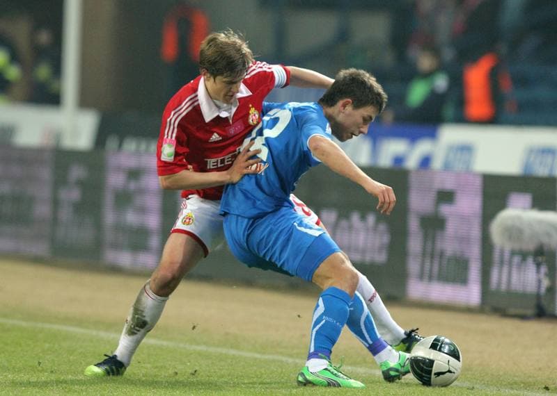 Football. T-Mobile Ekstraklasa. Wisla Krakow - Lech Poznan. 09.03.2012