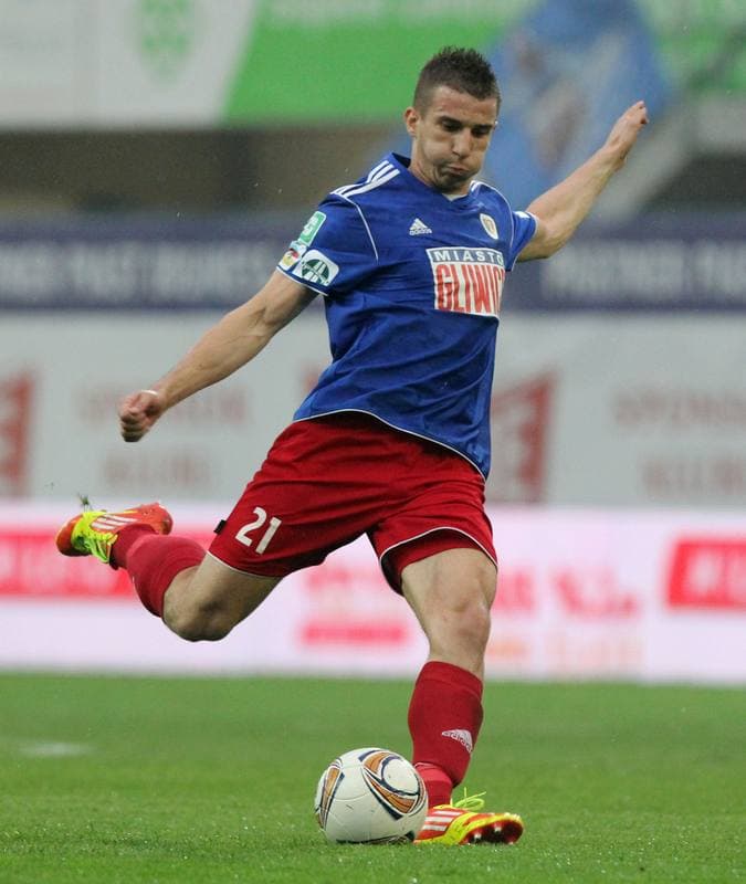 Football. I liga. Piast Gliwice - Flota Swinoujscie. 04.05.2012
