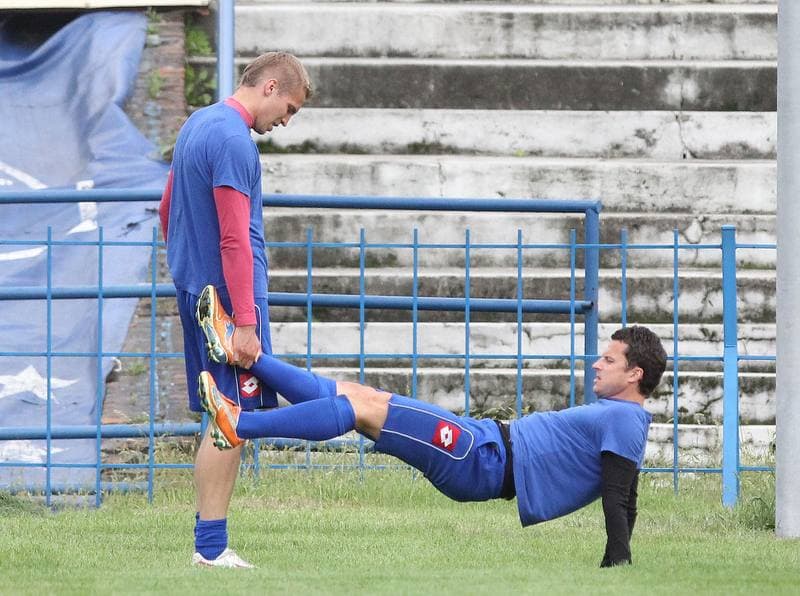 Football. Ruch Chorzow. Training. 12.06.2012