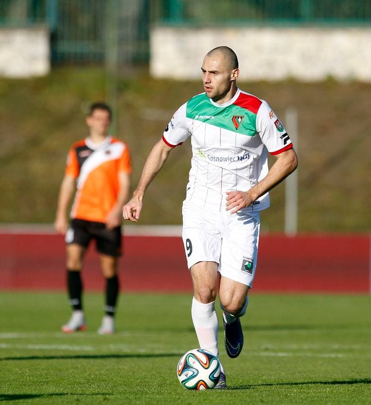 Football. Polish First League. Zaglebie Sosnowiec - Chrobry Glogow. 08.11.2015