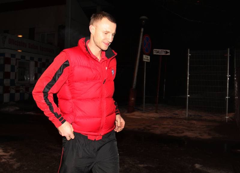 Football. Gornik Zabrze. Departure. 24.01.2012