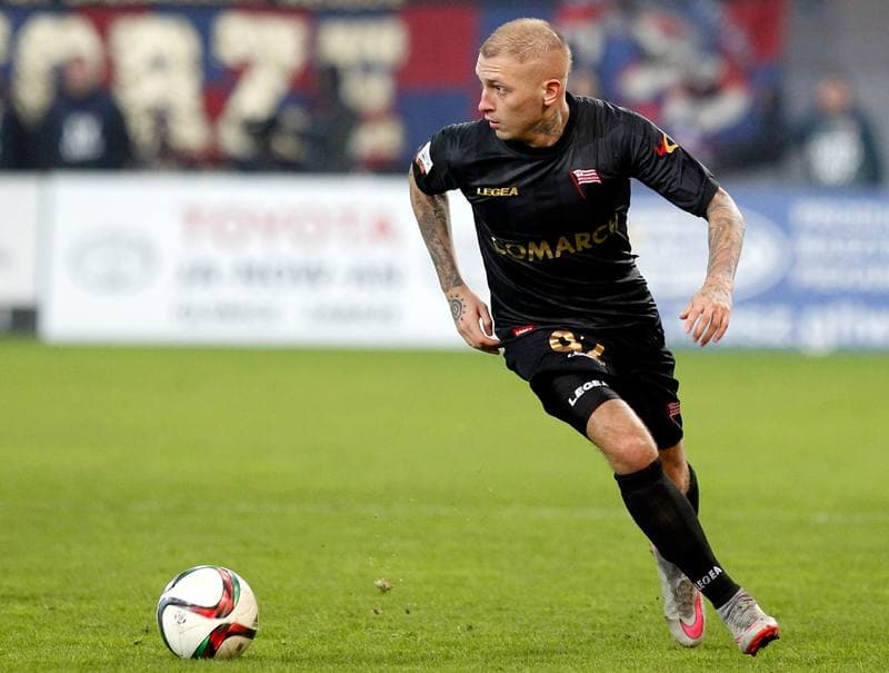 Football. PKO BP Ekstraklasa. Piast Gliwice - Cracovia Krakow. 05.12.2015