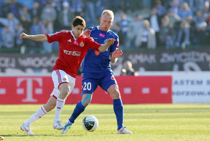 Football. T-Mobile Ekstraklasa. Ruch Chorzow - Wisla Krakow. 25.03.2012