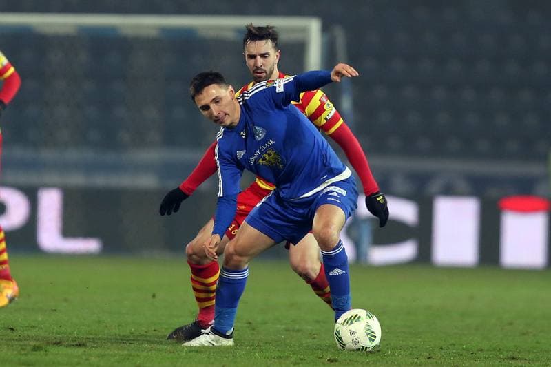 Football. Lotto Ekstraklasa. Ruch Chorzow - Jagiellonia Bialystok. 26.11.2016