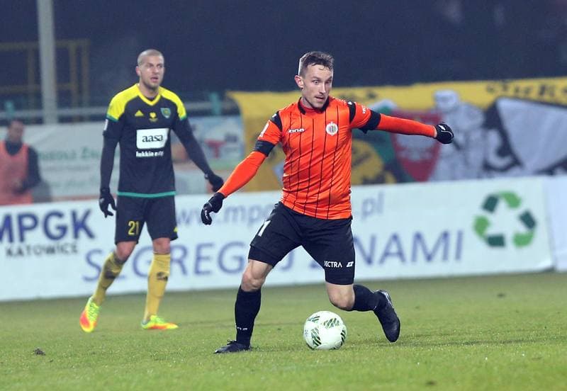 Football. I Liga. GKS Katowice - Chrobry Glogow. 26.11.2016