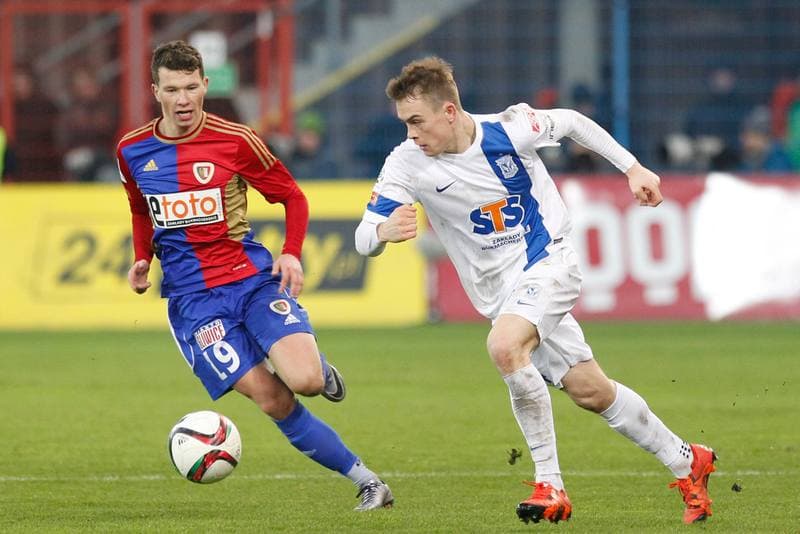 Football. PKO BP Ekstraklasa. Piast Gliwice - Lech Poznan. 20.12.2015