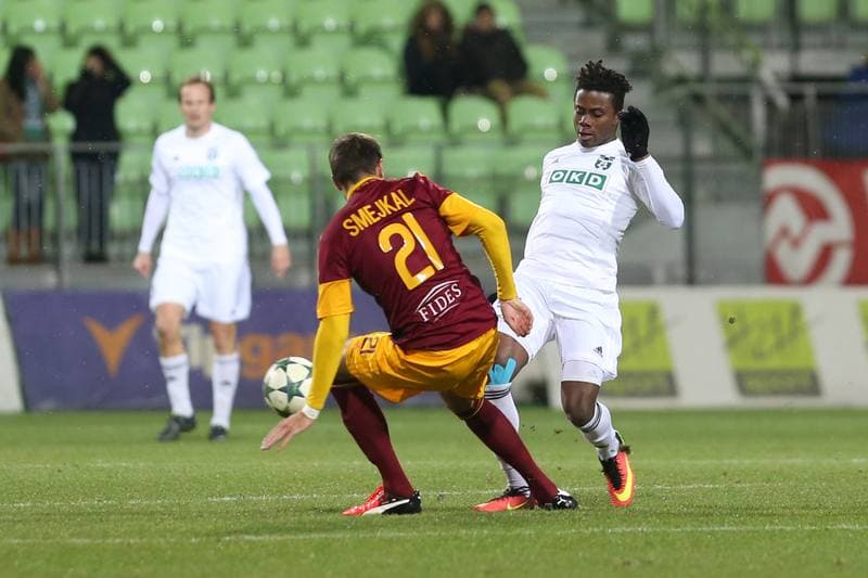 Football. MOL Cup. MFK Karvina - Dukla Praha. 30.11.2016