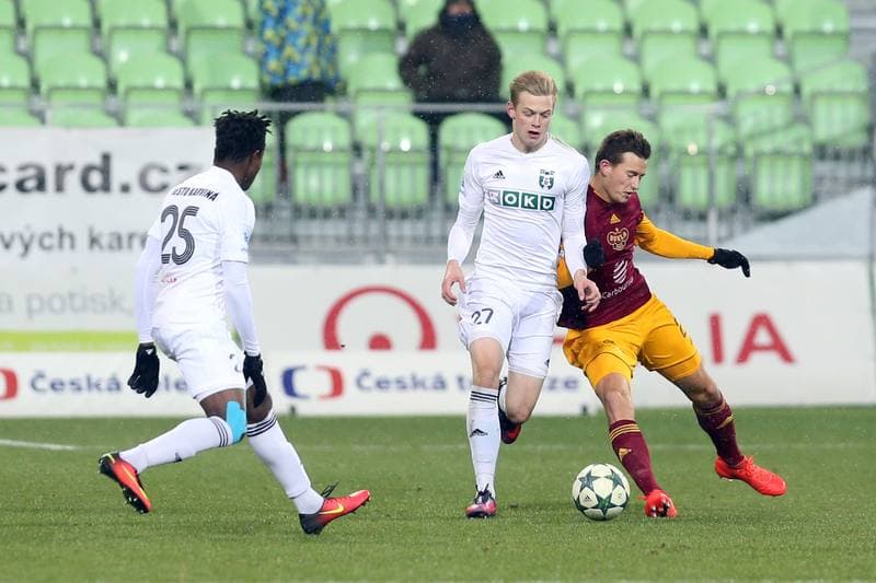 Football. MOL Cup. MFK Karvina - Dukla Praha. 30.11.2016