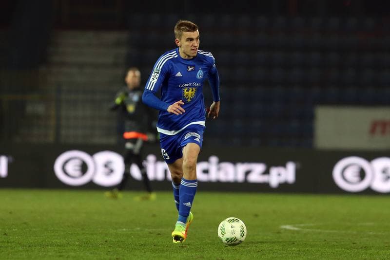 Football. Lotto Ekstraklasa. Ruch Chorzow - Arka Gdynia. 05.12.2016