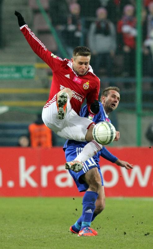 Football. T-Mobile Ekstraklasa. Wisla Krakow - Podbeskidzie Bielsko-Biala. 04.03.2013