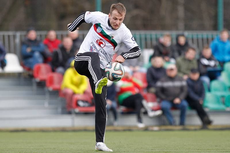 Football. Sparing. Zaglebie Sosnowiec - GKS Tychy. 27.01.2016