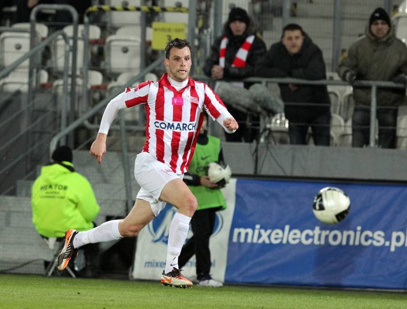 Football. T-Mobile Ekstraklasa. Cracovia Krakow - Zaglebie Lubin. 02.03.2012