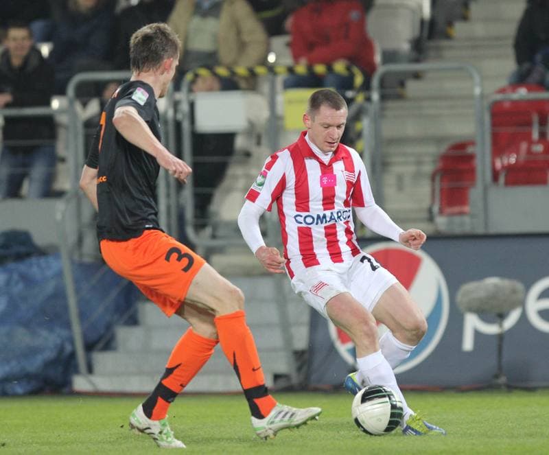 Football. T-Mobile Ekstraklasa. Cracovia Krakow - Zaglebie Lubin. 02.03.2012