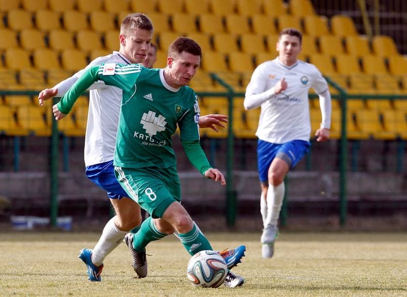 Football. Sparing. GKS Katowice - Stal Mielec. 27.02.2016
